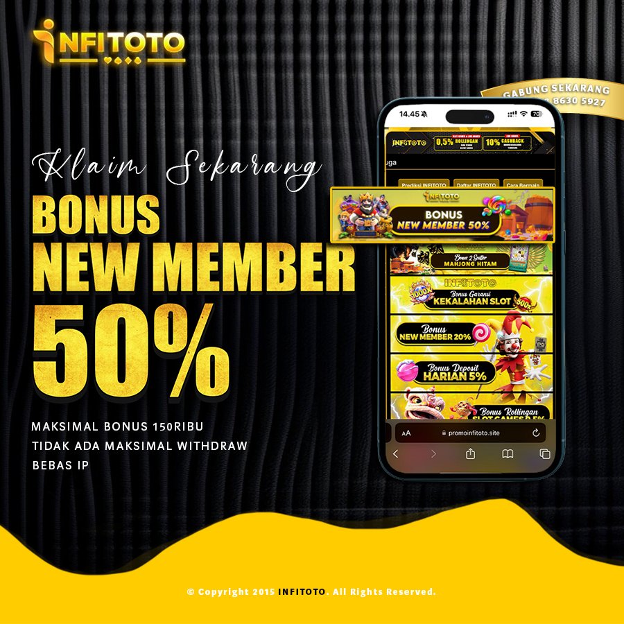 INFITOTO: Situs Daftar Toto Togel & Link Online Slot Gacor Gampang Menang Hari Ini